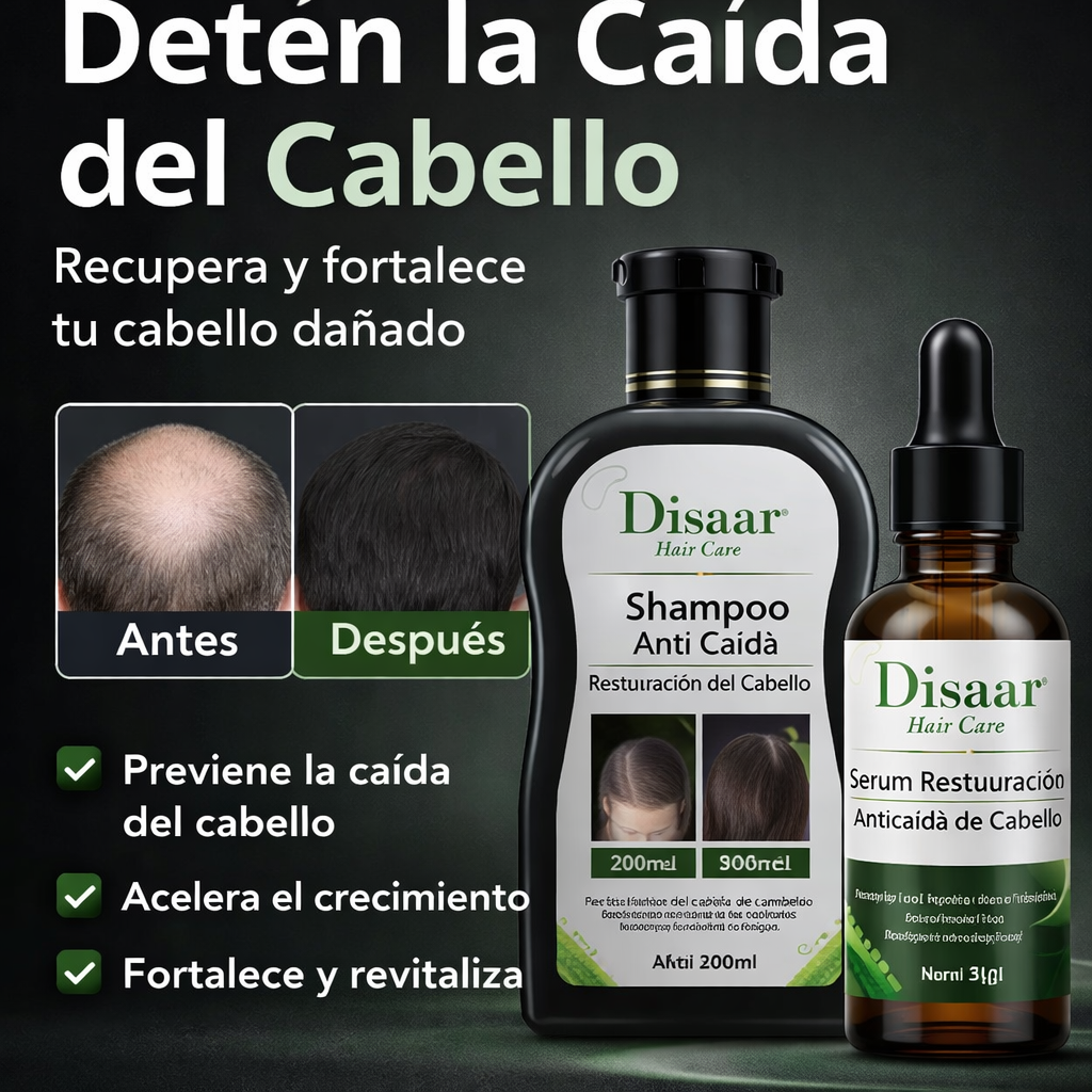 Pack Shampoo Y Serum Anticaida Disaar
